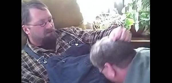  Cigar Daddy Top Gets His Cock Sucked by Old Man